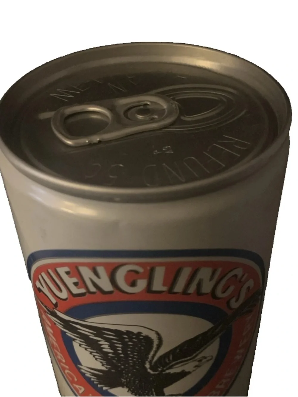 Vintage Beer Can Yuengling’s Premium Beer Mahony City PA 125th Anniversary Empty